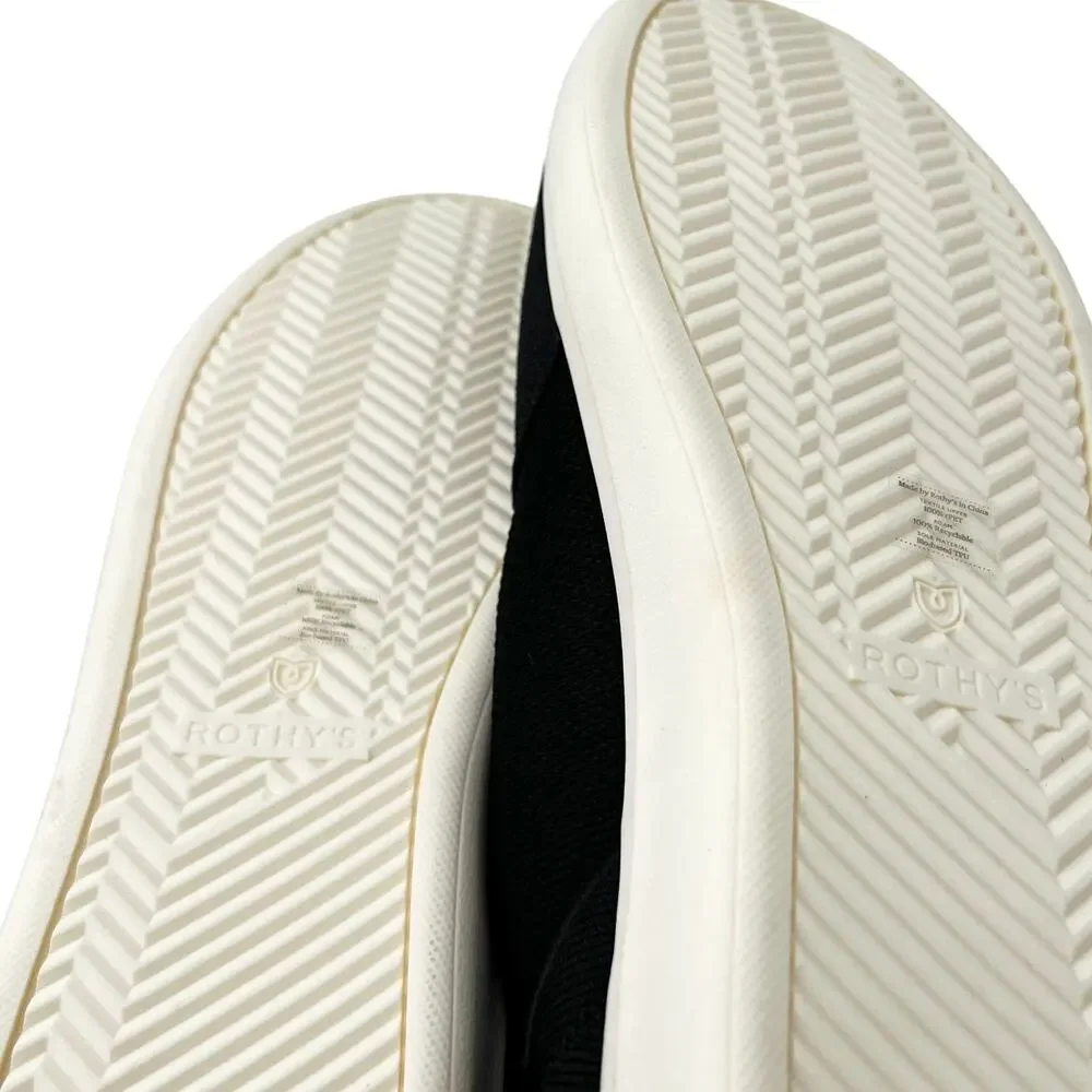 Rothy’s The RS01 Sneaker in Black‎ Men’s Size 12 NEW